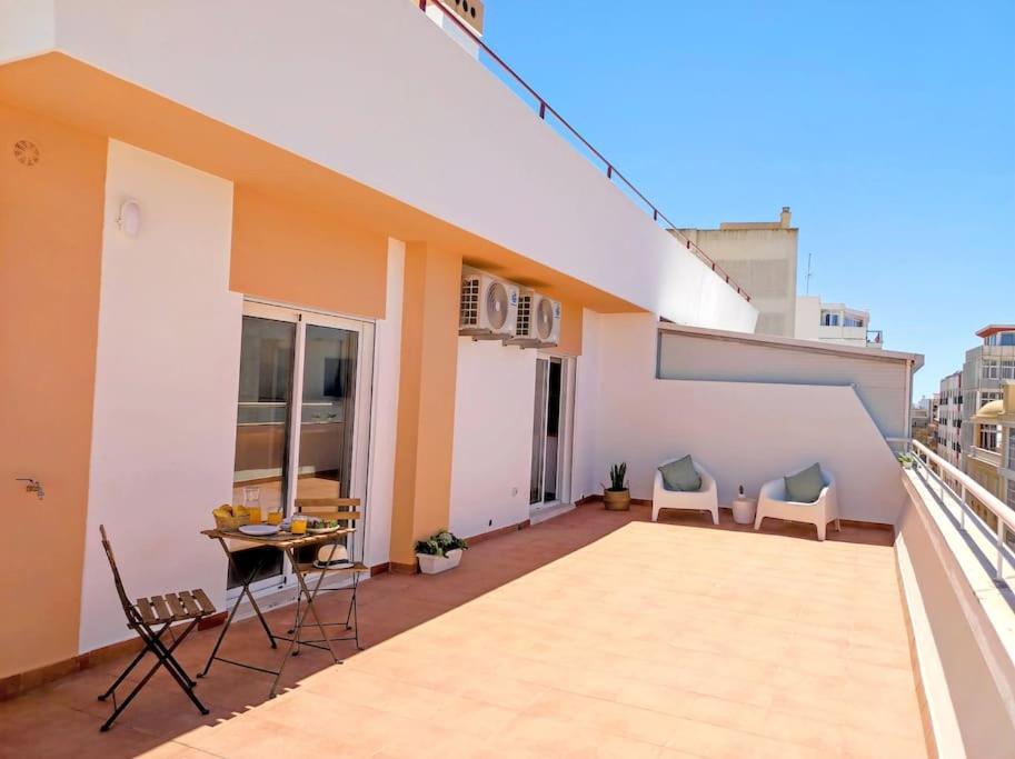 Lovely Terrace Apart. Downtown Apartamento Distrito de Faro